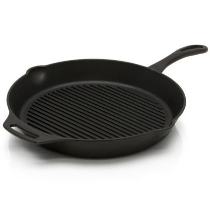 Vanjska grill tava GP30, 30 cm, lijevano željezo, Petromax