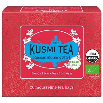 Crni čaj MORNING N°24, 20 vrećica muslin čaja, Kusmi Tea