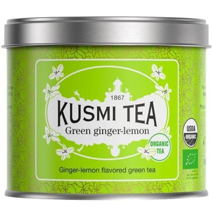 Zeleni čaj GINGER LEMON, limenka čaja od 100 g u listićima, Kusmi Tea