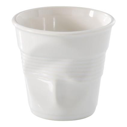 Šalica za espresso FROISSÉS, 80 ml, bijela, porculan, REVOL