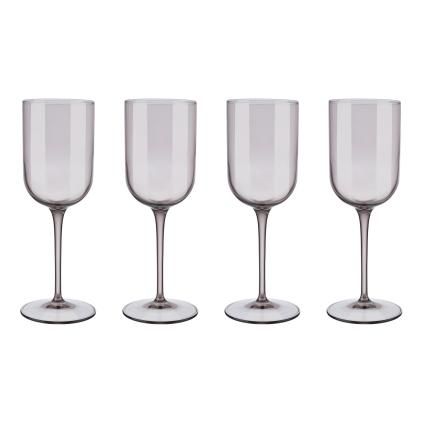 Čaša za bijelo vino FUUM, set od 4 kom, 280 ml, smeđe staklo, Blomus
