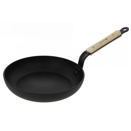 Tava s neprijanjajućim premazom CHOC B BOIS, 28 cm, drvena drška, de Buyer