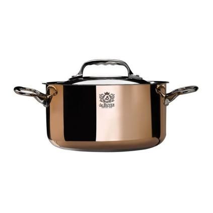 Lonac PRIMA MATERA, 28 cm, 8 l, za indukciju, s poklopcem, de Buyer