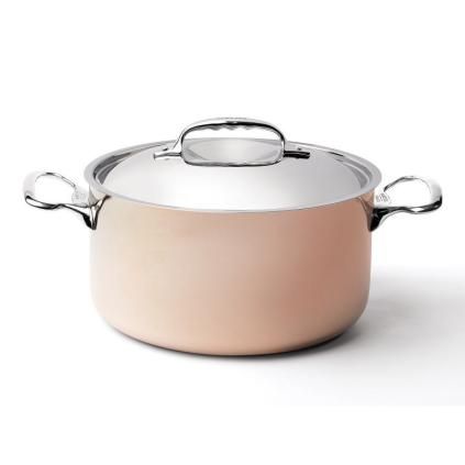 Lonac PRIMA MATERA, 20 cm, za indukciju, bakar, de Buyer