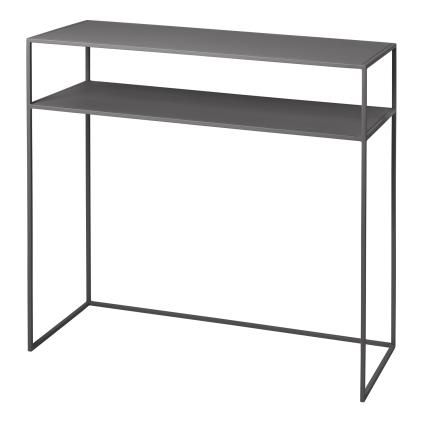 Konzolni stol FERA, 85 cm, siva, čelik, Blomus