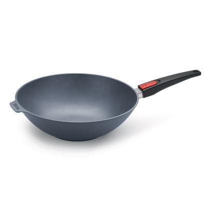 Wok DIAMOND LITE, 32 cm, uklonjiva ručka, titan, WOLL
