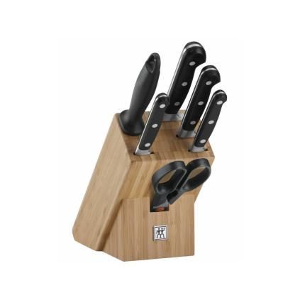 Set blok noževa PROFESSIONAL "S", 7 kom, sa šiljilom i škarama, ZWILLING