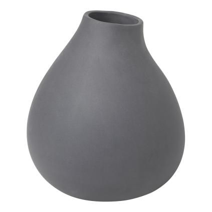 Vaza NONA, 17 cm, tamnosiva, Blomus