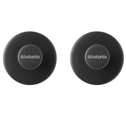 Kukica za ručnike, set od 2 kom, siva, Brabantia