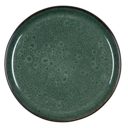 Desertni tanjur GASTRO, 21 cm, crna/zelena, Bitz