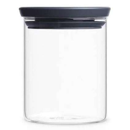 Kuhinjska posuda za pohranu, 600 ml, složiva, staklo, Brabantia