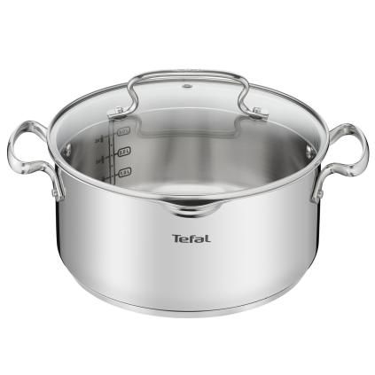 Casserole lonac DUETTO+ G7194655 24 cm, 5 l, inox, Tefal