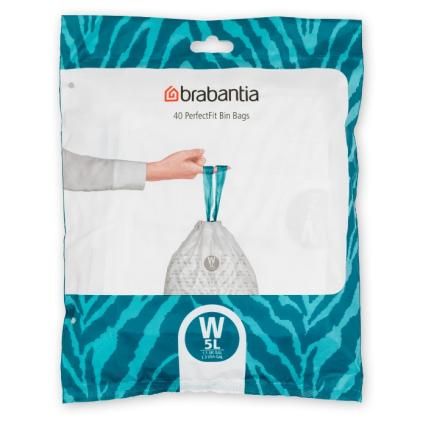 Vreće za smeće W PERFECTFIT, 5 l, 40 kom, Brabantia