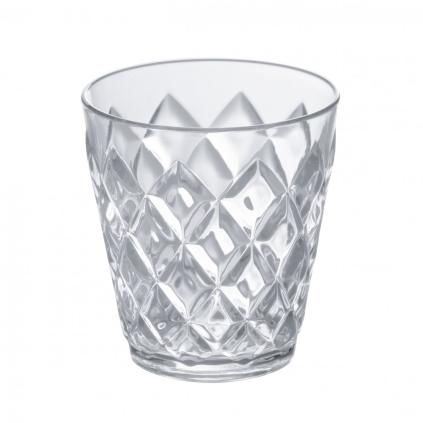 Čaša za vodu CRYSTAL, 250 ml, kristalno prozirna, Koziol