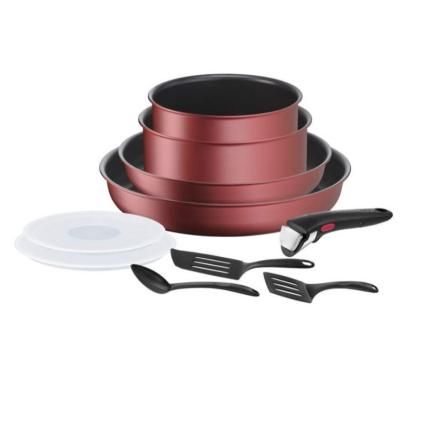 Set posuđa za jelo INGENIO DAILY CHEF L3989502, set od 10 kom, neprijanjajuća površina, Tefal