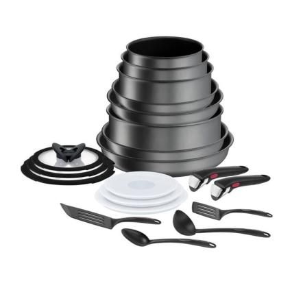 Set posuđa za jelo INGENIO DAILY CHEF ON L7619402, set od 20 kom, neprijanjajuća površina, Tefal
