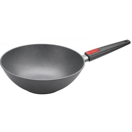 Wok TITANIUM NOWO, 30 cm, indukcija, uklonjiva ručka, WOLL