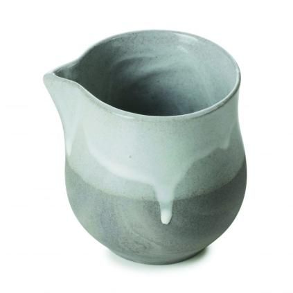 Vrč za vrhnje BR.W, 100 ml, siva glazura, Revol