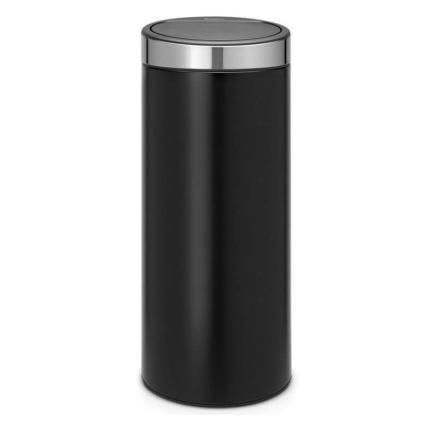 Kanta za otpatke na dodir TOUCH BIN NEW 30 l, mat crna / srebrna, Brabantia