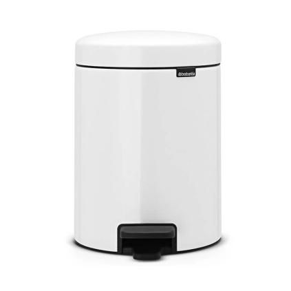 Kanta s pedalom NEWICON, 5 l, bijela, Brabantia