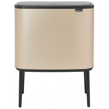 Kanta za otpatke na dodir TOUCH BIN, 3 x 11 l, šampanjac, Brabantia