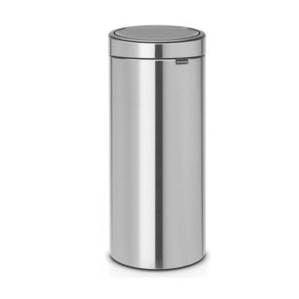 Kanta za otpatke na dodir TOUCH BIN NEW 30 l, otporna na otiske prstiju, matirani čelik, Brabantia