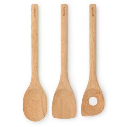 Kuhinjski dodaci, set od 3 kom, drvo, Brabantia