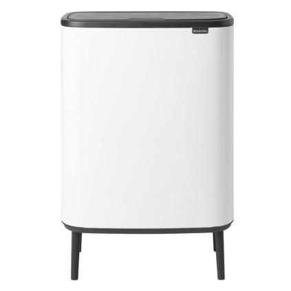 Kanta za otpatke na dodir BO HI, 2 x 30 l, bijela, Brabantia