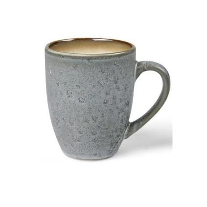 Šalica za čaj, 300 ml, siva/krem, kamenina, Bitz