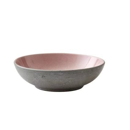 Zdjela, 20 cm, siva/svijetloružičasta, Bitz