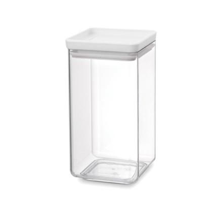 Posuda za čuvanje hrane TASTY PLUS, 1,6 l, svijetlo siva, plastika, Brabantia