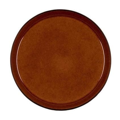 Tanjur, 27 cm, crna/amber, Bitz