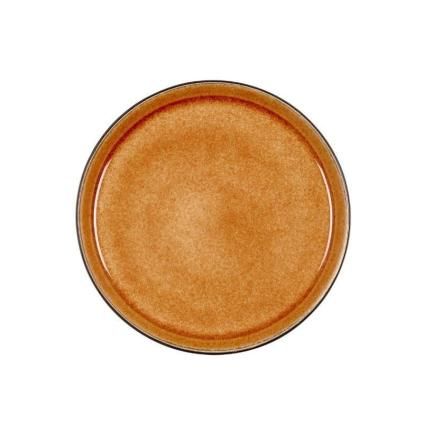 Desertni tanjur GASTRO, 21 cm, crna/amber, Bitz