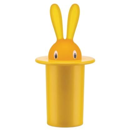 Držač čačkalica MAGIC BUNNY, žuta, Alessi
