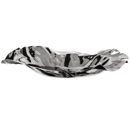 Ukrasni poslužavnik PORT, 38 cm, nehrđajući čelik, Alessi