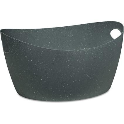 Posuda za rublje BOTTICHELLI L, 15 l, prirodno siva, Koziol