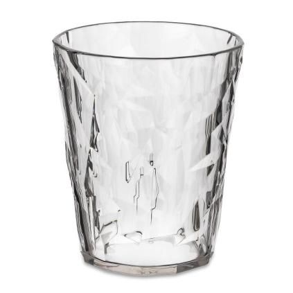 Plastična čaša za vodu CLUB S, 250 ml, kristalno prozirna, Koziol