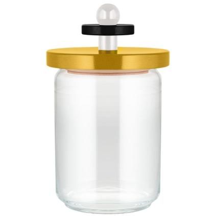 Kuhinjska posuda za pohranu 100 COLLECTION, 1 l, žuta, staklo, Alessi