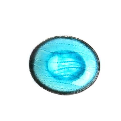 Oval za posluživanje SKY BLUE, 24 x 20 cm, MIJ