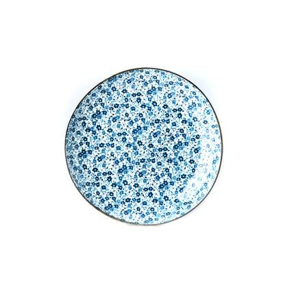 Tanjur za predjelo BLUE DAISY, 23 cm, MIJ