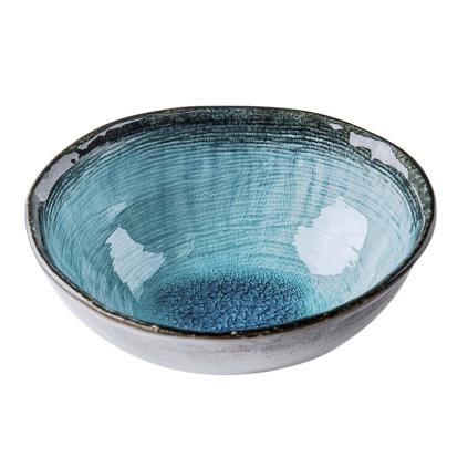 Zdjela za posluživanje SKY BLUE 17 cm, 450 ml, oval, MIJ