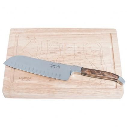 Santoku nož i daska za rezanje set LAGUIOLE LUXURY, Laguiole