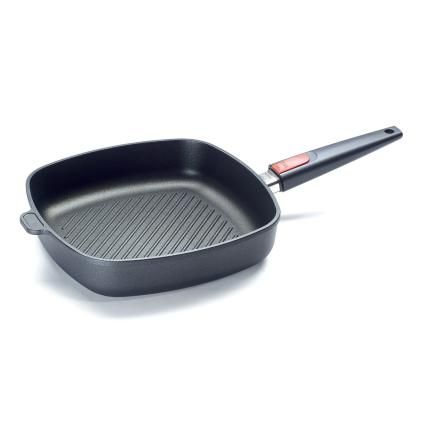 Grill tava TITANIUM NOWO, 28 x 28 cm, uklonjiva ručka, WOLL