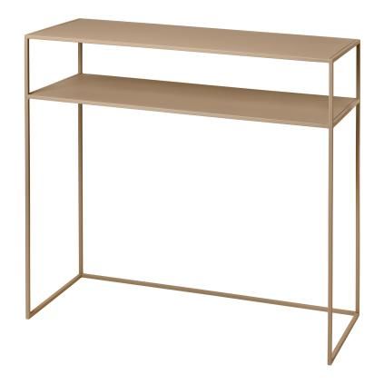 Konzolni stol FERA, 85 cm, bež, čelik, Blomus