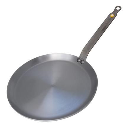 Tava za palačinke crepe MINERAL B, 24 cm, čelik, de Buyer