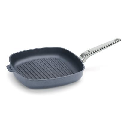 Grill tava DIAMOND LITE PRO, 28 x 28 cm, ručka od nehrđajućeg čelika, titan, WOLL