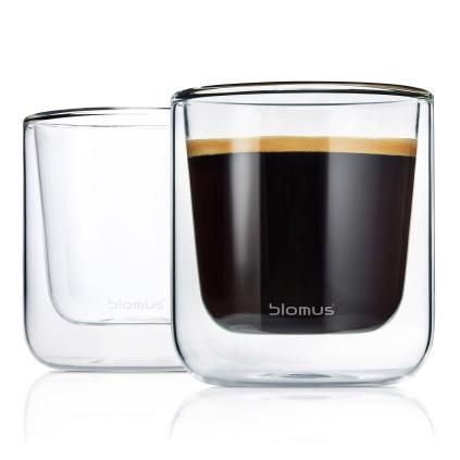Čaša za kavu NERO, 200 ml, dvostruka stijenka, Blomus