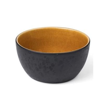 Zdjela za posluživanje, 14 cm, crna/amber, Bitz
