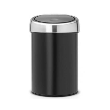 Kanta za otpatke na dodir TOUCH BIN, 3 l, crna, Brabantia