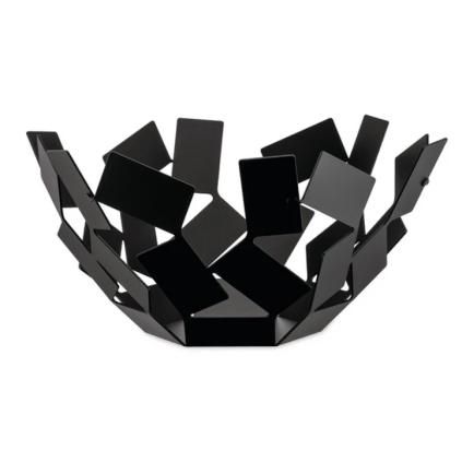 Zdjela za voće LA STANZA DELLO SCIROCCO, 27 cm, crna, Alessi